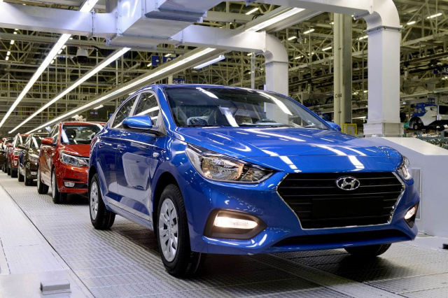 Российский завод Hyundai Motor возобновляет производство с 13 по 17 апреля