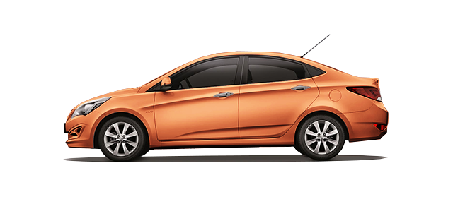 Цвет Hyundai Солярис витамин С оранжевый