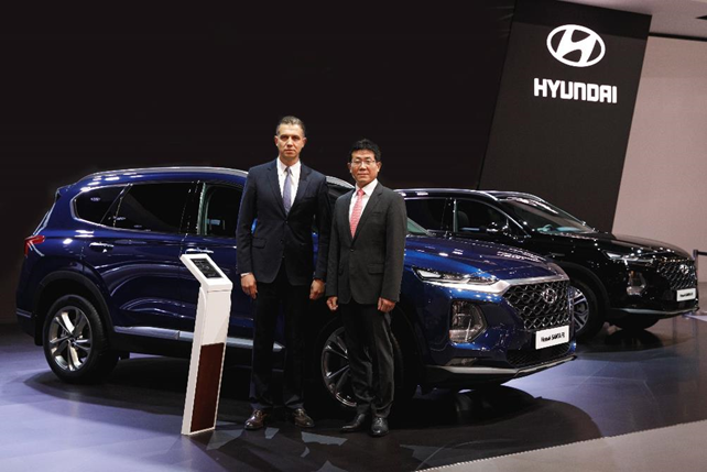 Высокотехнологичный стенд Hyundai